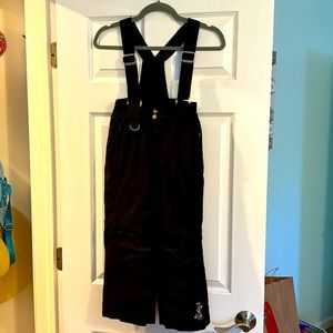 EUC ski pants with removable suspenders